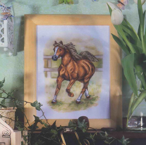 картина с лошадью