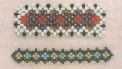 браслет в технике монастырского плетения