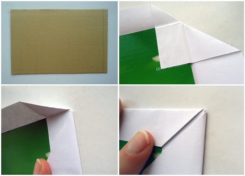 Оригами рамка для фото в форме куба своими руками