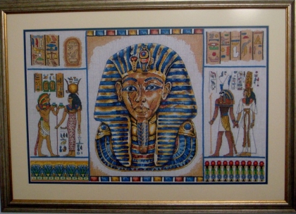 вышивка фараона