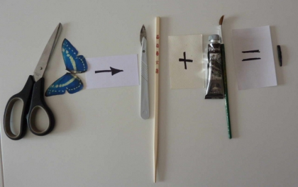 Первые шаги в изготовлении бабочек из бумаги