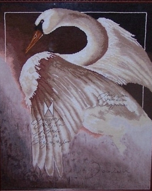 Картина «Лебедь»