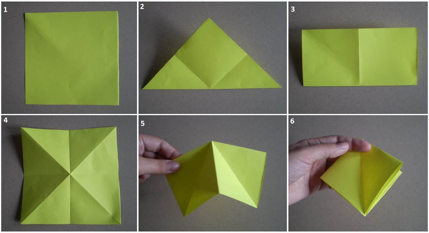 Корзина-оригами: поэтапная сборка, фото- и видеоуроки