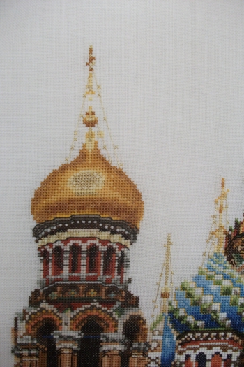 вышитые купола картины Санкт-Петербург