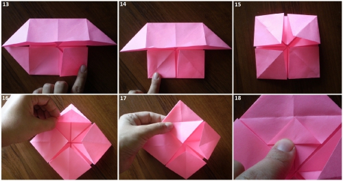 Изготовление рамки оригами рис. 3