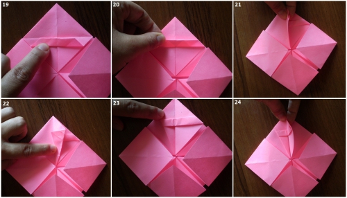 Изготовление рамки оригами рис. 4