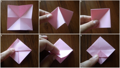 Изготовление рамки оригами рис. 6