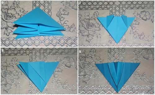 Пошаговый мастер-класс цветов оригами