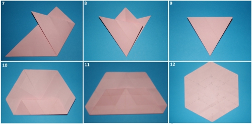 Уроки оригами цветок цинния рис. 2