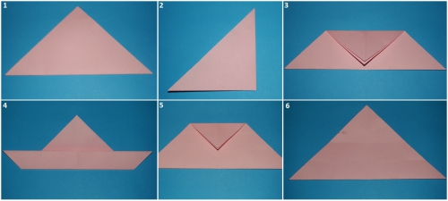 Уроки оригами цветок цинния рис. 1