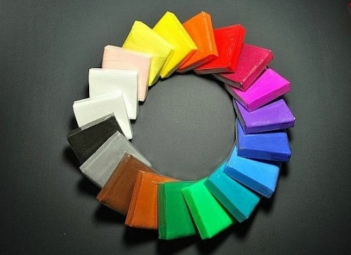 Разноцветная глина