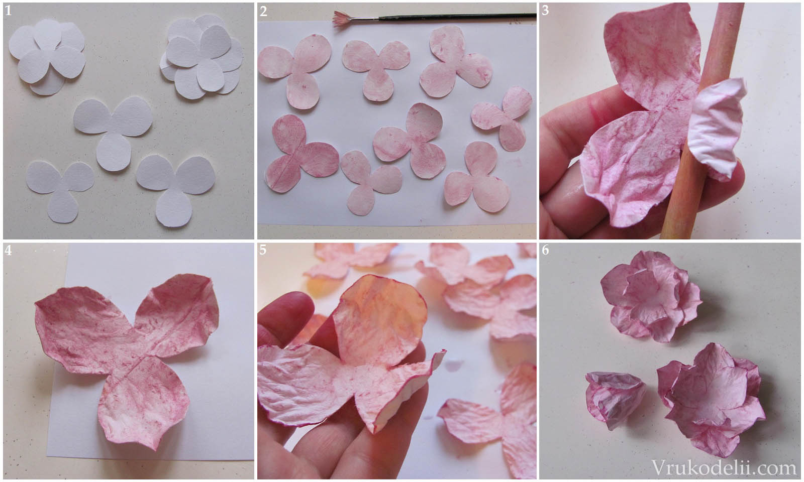 Цветы из бумаги. Делаем оригами 