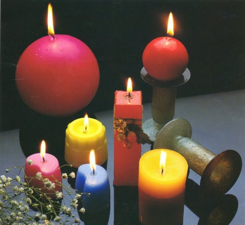 самодельные свечи