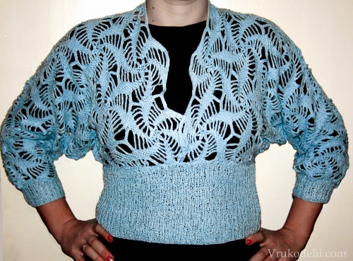 блуза вязание