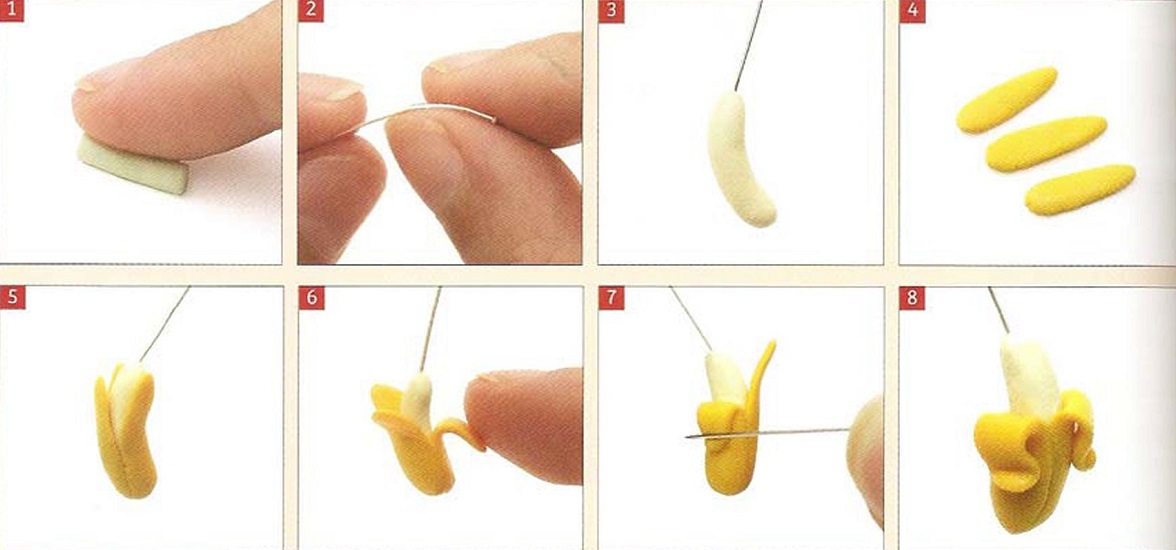 Вязаный Банан крючком: обзор плюшевой игрушки амигуруми (связан по описанию от @goozell_toys)
