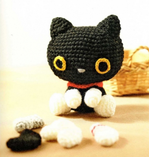 игрушка черный кот
