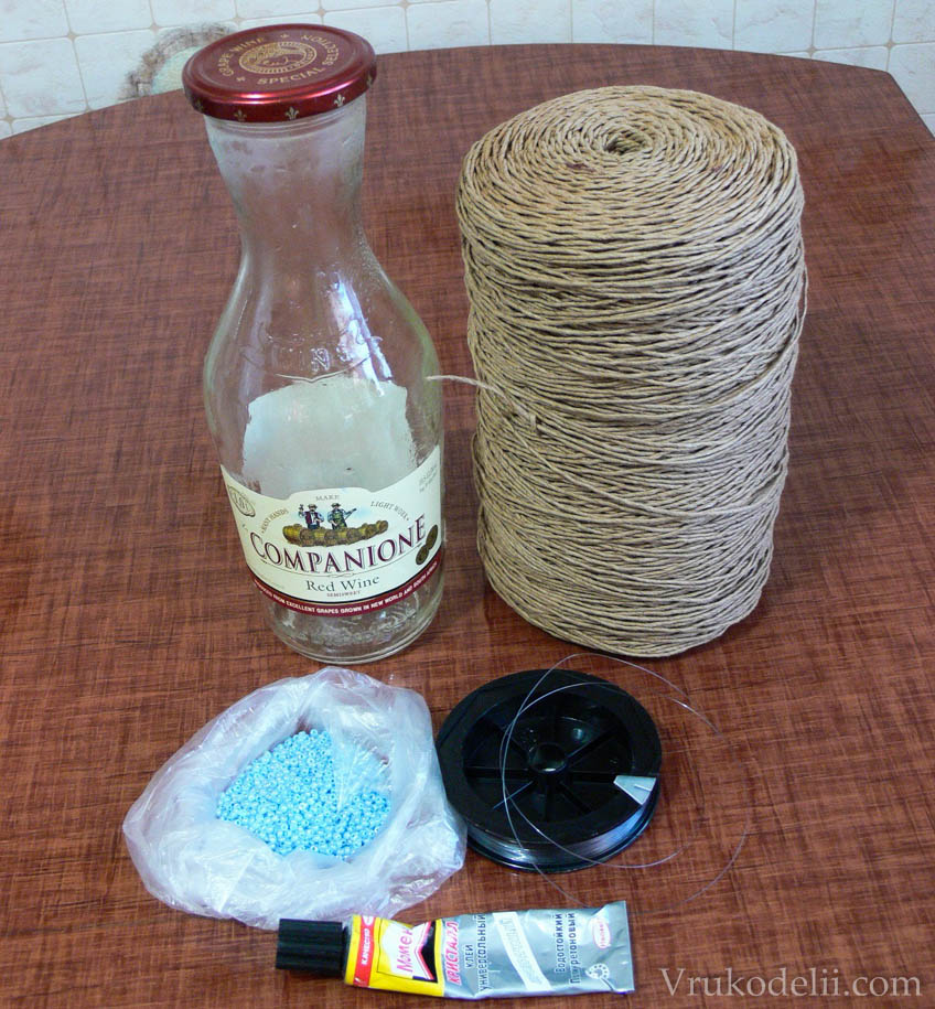 Декор бутылок своими руками: сувениры из бутылок