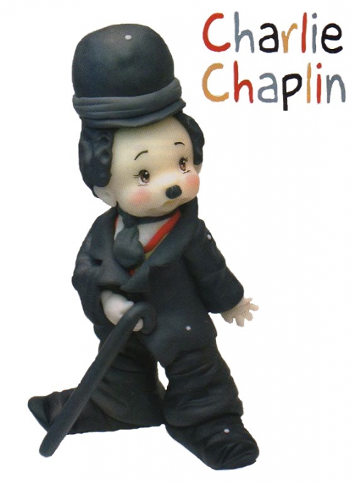 Чарли Чаплин, урок лепки, мастер-класс по лепке