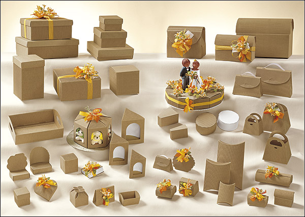 Виды упаковочных коробок для упаковки подарков и товаров