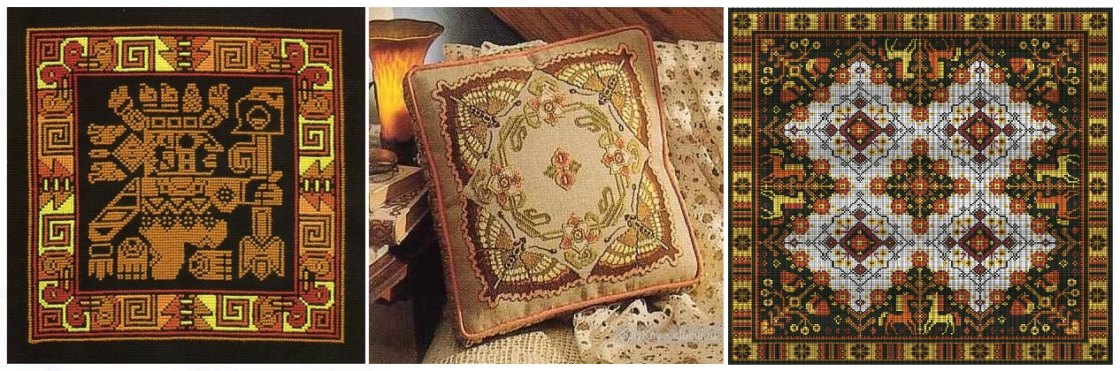 Вышивка подушек крестом — купить наборы для вышивания в интернет-магазине hb-crm.ru