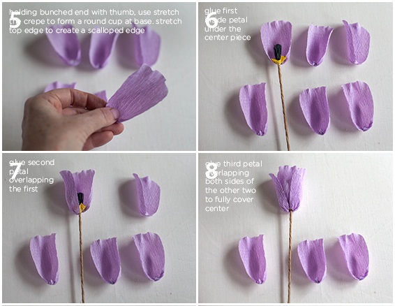 Цветы из бумаги тюльпаны. Своими руками, пошаговые инструкции + 500 фото