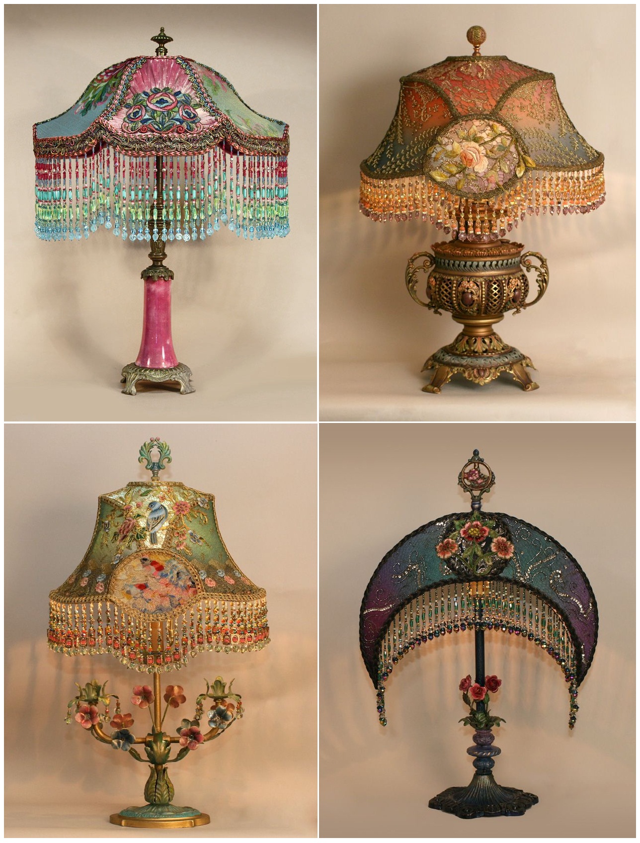 Настольная лампа своими руками: каркас, абажур, плафон