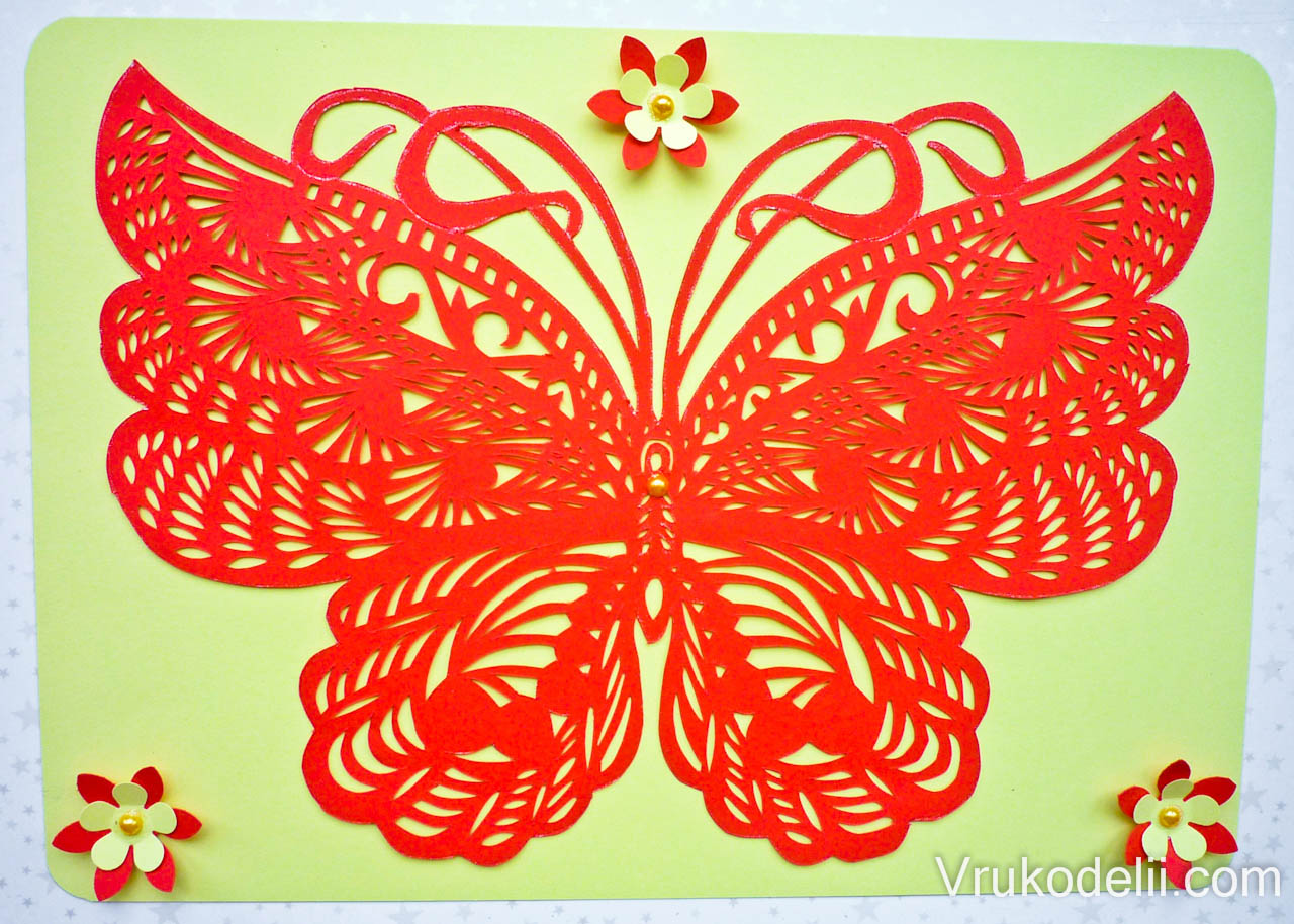 Как сделать поделку бабочку из бумаги, картона, ткани - мастер-классы, советы, фото примеры